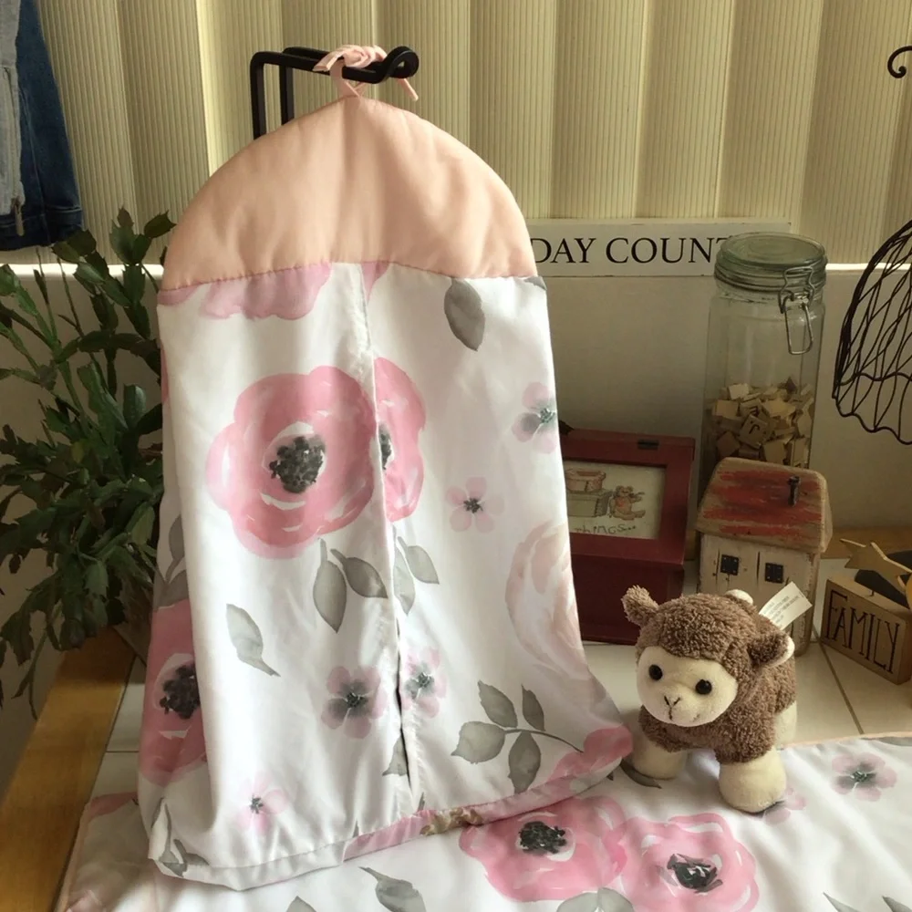 ‘Sweet JoJo Designs’ Diaper Stacker&Small Blanket
